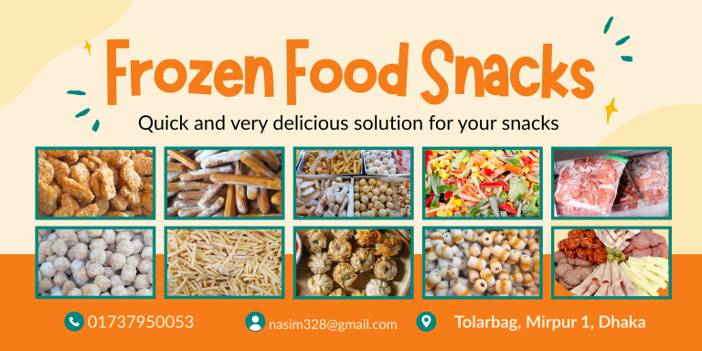 Frozen Food Banner